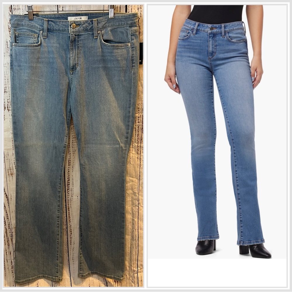 NWT Joe’s Jeans Size 32 Bootcut Light Wash Designer Denim
